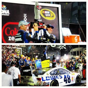 Jimmie Johnson Sweeps Daytona
