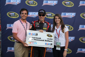 Matt Kenseth Check Presentation