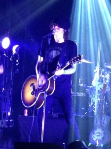 Ville Valo of HIM at their concert in Ft. Lauderdale - we had a great view of the stage, this is an iPhone picture!