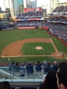 Padres vs. Dodgers game
