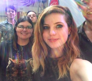 Took a selfie with Echosmith!