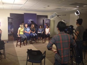 Five of us were asked to participate in an interview for a documentary called Madame Mars.