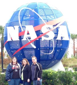 My parents and I at KSC!