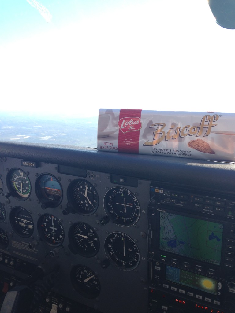 Inflight meal service via Biscoff cookies is a must on ANY flight!
