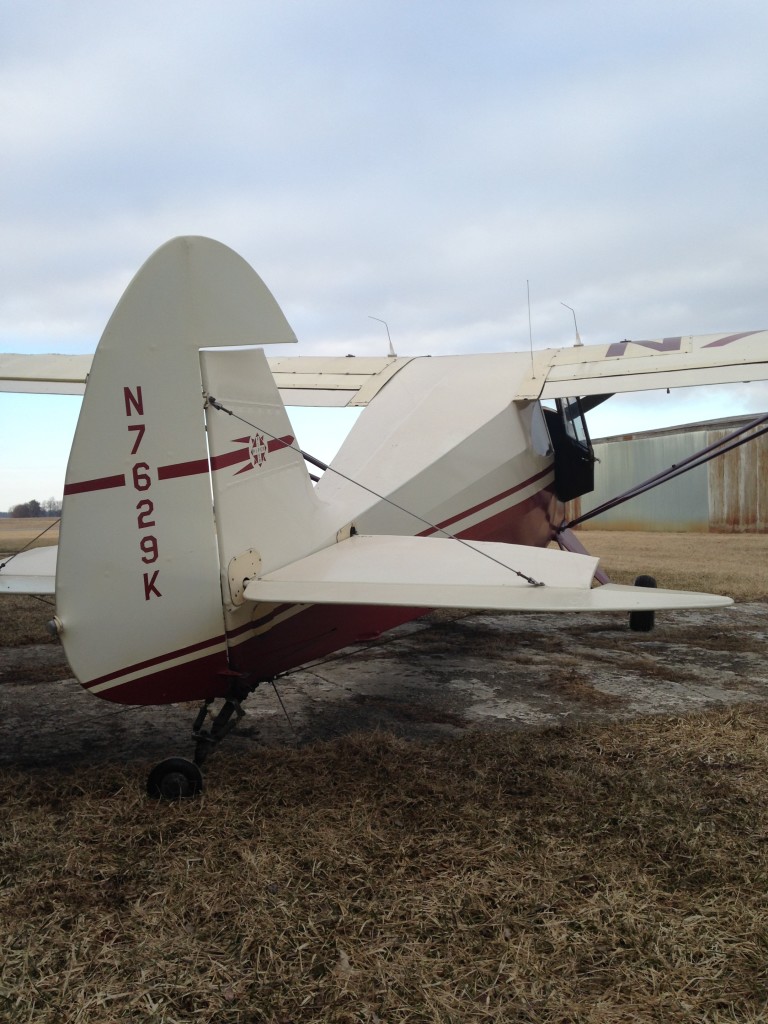 I had a few chances to go flying over break and my dad's 1950 Piper PA20 Pacer was exercised quite a bit!