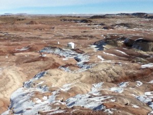 The MDRS living habitat in the middle of nowhere