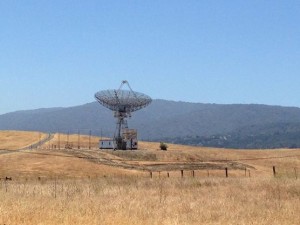One of the views from the Stanford Dish Trail