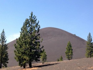 The Cinder Cone at Lassen. WHICH I CLIMBED.