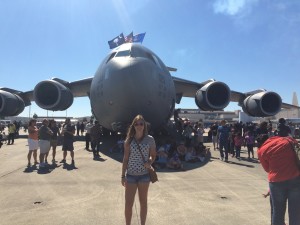 I got to stand in front of a C-17 at the NAS JAX Air Show.