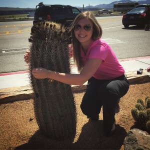 A cactus I found at the rest stop!