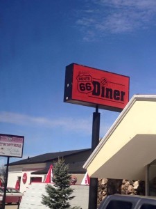 Route 66 Diner in the "Cars town"