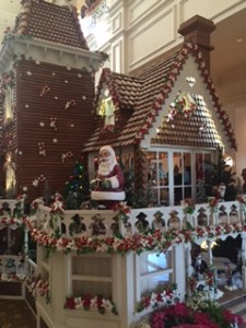 Gingerbread house in the Grand Floridian Resort