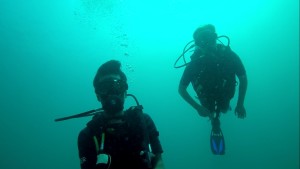 Scuba diving in the Andaman Sea