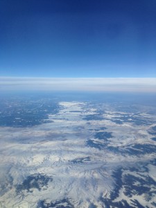 Somewhere over Wyoming!