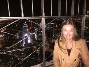 On top of the Empire State Building