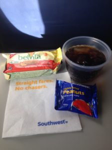 It was also my first flight on Southwest Airlines!