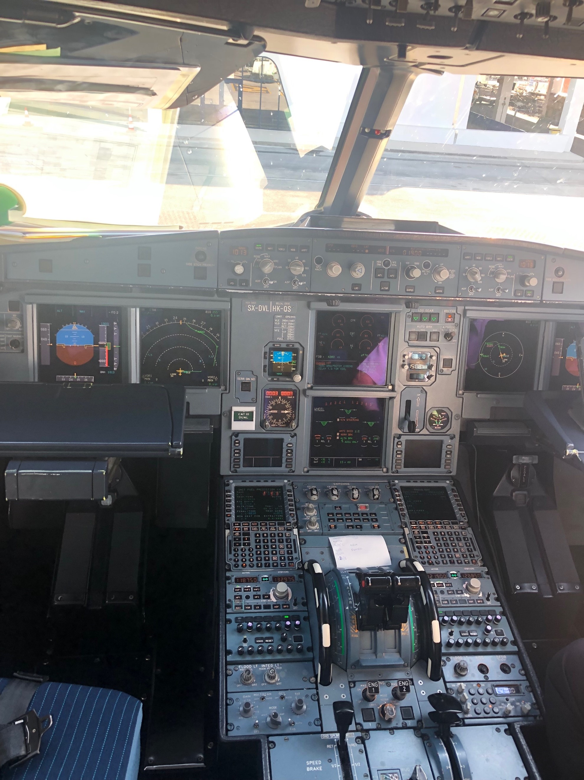 airbus a320 cockpit trainer